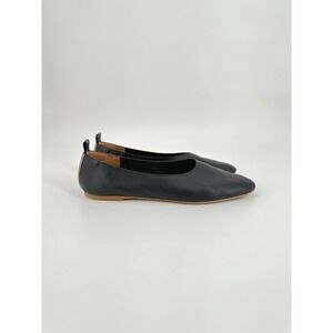 Everlane The Day Glove Black Italian Leather Ballet Flats Womens Size 10